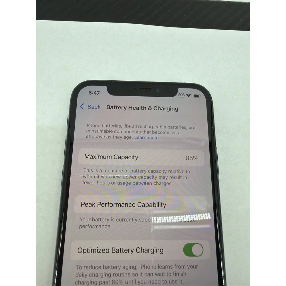 Apple iPhone XS 256GB Space Gray – Unlocked – Fully Functional – Good Condition